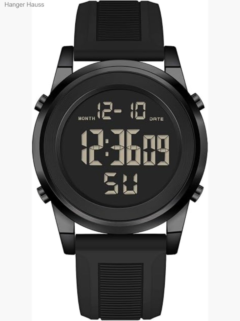 Waterproof Digital Sports Watch With Stopwatch Alarm Waterproof Digital Sports Watch With Stopwatch Alarm